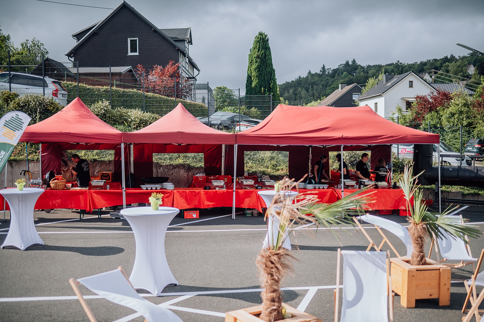 Firmenevents und Dekoration