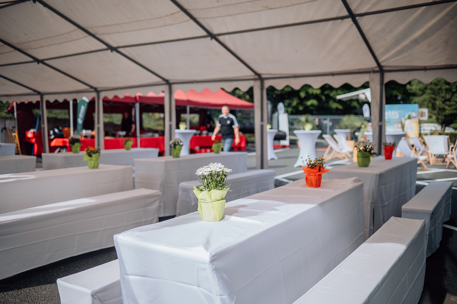 Firmenevents und Dekoration