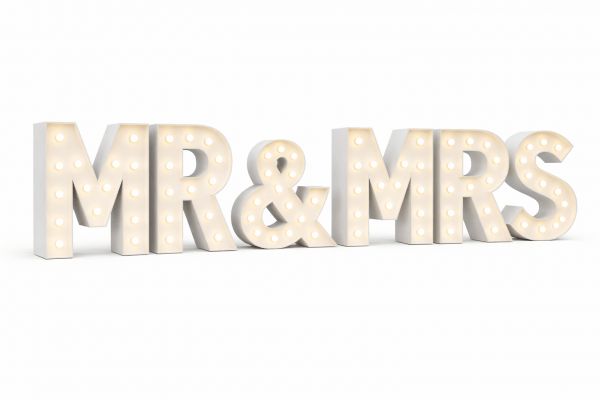 Leuchtbuchstaben 70cm