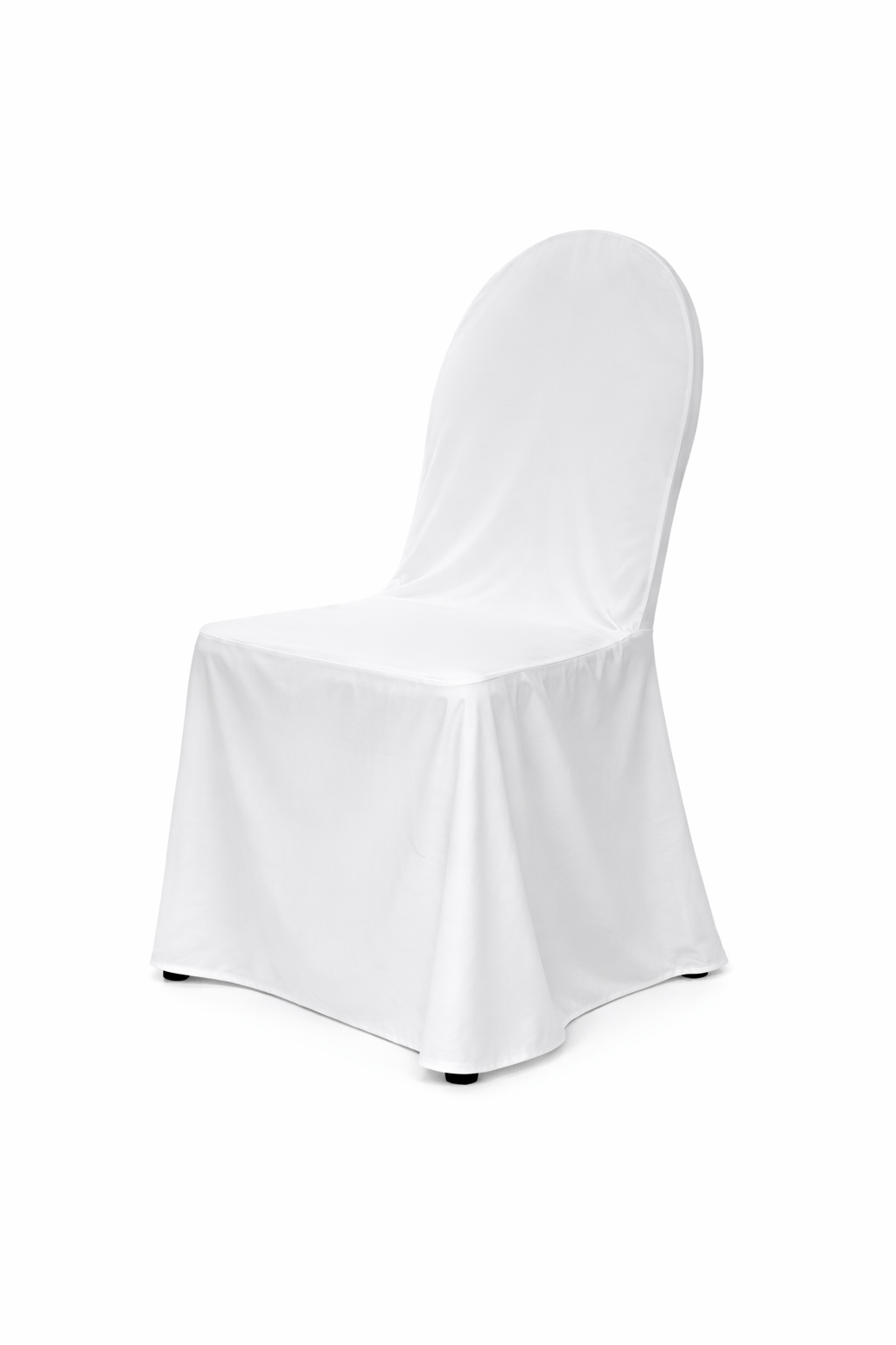 Stuhlhusse Überwurf weiss