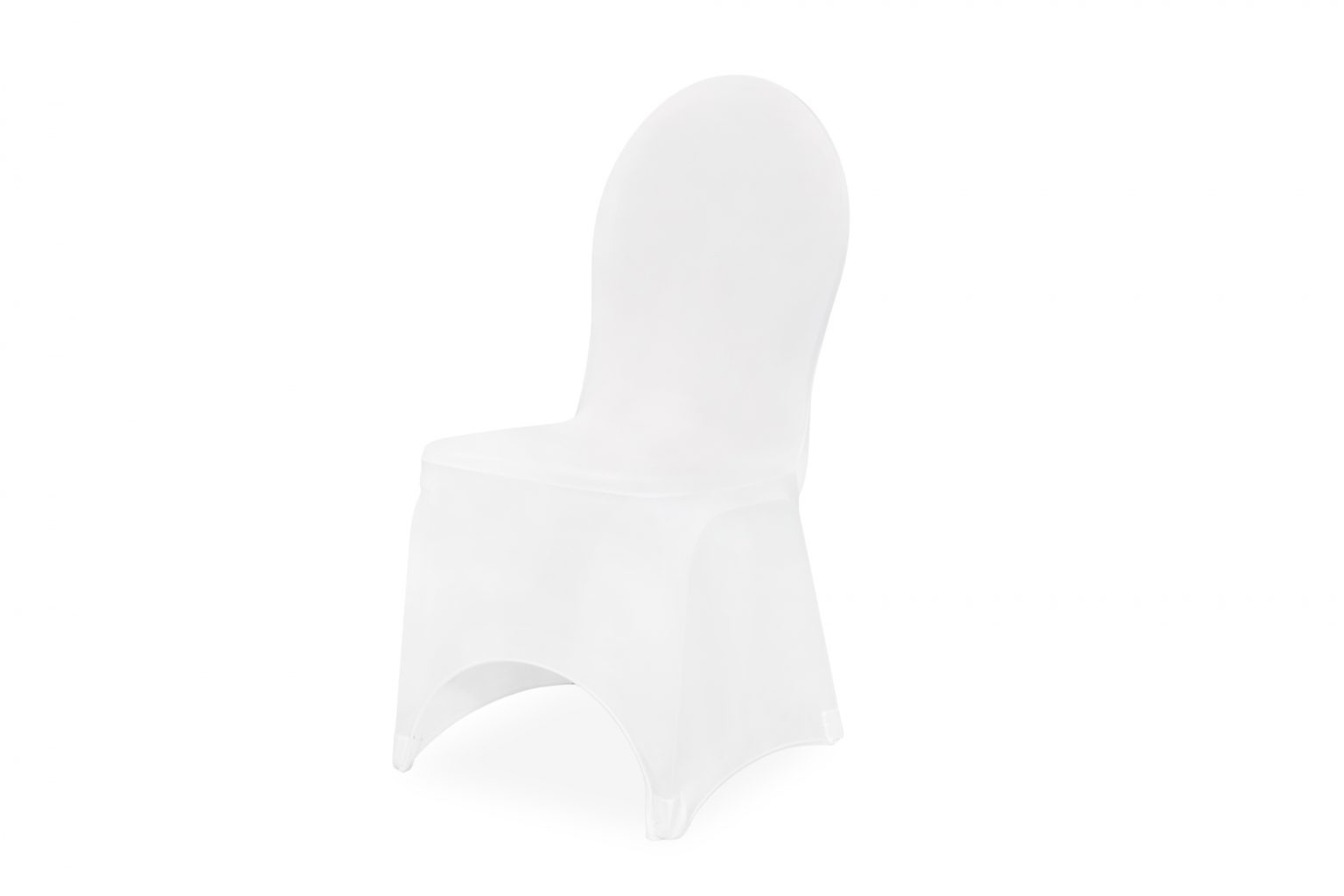 Stuhlhusse Stretch Weiß