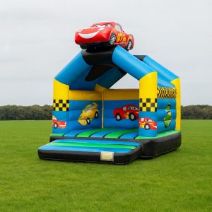 Hüpfburg Cars